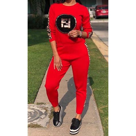 fendi junpsuit|Fendi sweat suit for women.